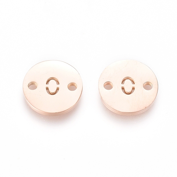 PandaHall Numbers 304 Stainless Steel Links, Vacuum Plating, for Craft Jewelry Making, Flat Round, Rose Gold, Num.0, 10x1mm, Hole: 1.4mm 304...
PandaHall Numbers 304 Stainless Steel Links, Vacuum Plating, for Craft Jewelry Making, Flat Round, Rose Gold, Num.0, 10x1mm, Hole: 1.4mm 304...