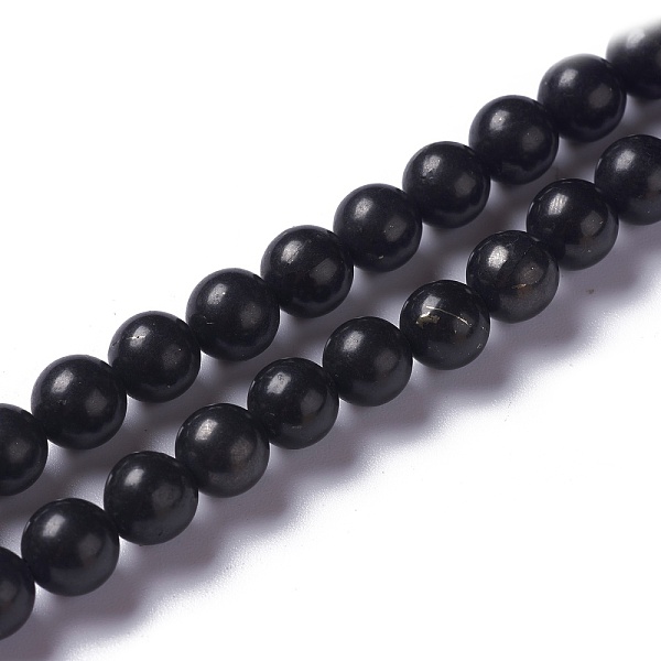 PandaHall Natural Shungite Beads Strands, Round, 8mm, Hole: 1mm, about 45~48pcs/strand, 15.35 inch(39cm) Shungite Round
PandaHall Natural Shungite Beads Strands, Round, 8mm, Hole: 1mm, about 45~48pcs/strand, 15.35 inch(39cm) Shungite Round