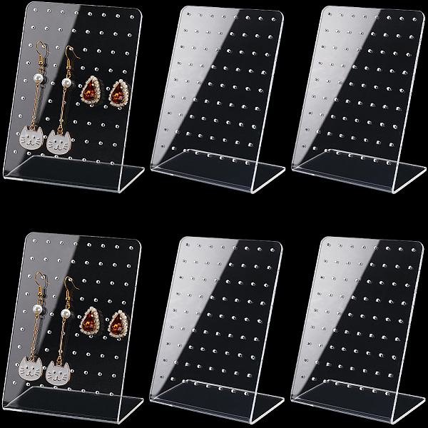 PandaHall CRASPIRE 6Pcs Acrylic Earrings Display Stand Clear Slant Back Ear Studs Jewelry Show Display Organizer Holder Showcase L Shaped...
PandaHall CRASPIRE 6Pcs Acrylic Earrings Display Stand Clear Slant Back Ear Studs Jewelry Show Display Organizer Holder Showcase L Shaped...