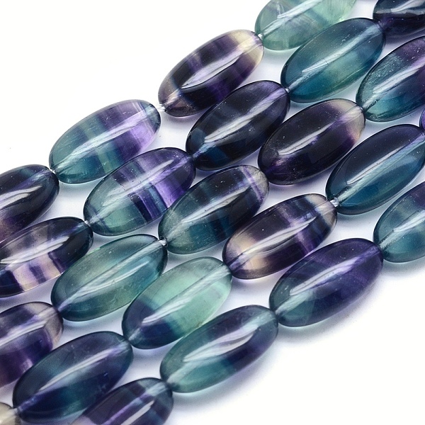 PandaHall Natural Fluorite Beads Strands, Oval, 20x10x7mm, Hole: 1mm, about 20pcs/strand, 15.7 inch(40cm) Fluorite Oval
PandaHall Natural Fluorite Beads Strands, Oval, 20x10x7mm, Hole: 1mm, about 20pcs/strand, 15.7 inch(40cm) Fluorite Oval