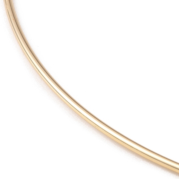 PandaHall Brass Link Necklace Makings, Minimalism Rigid Necklace, Ring, Golden, 5-1/4 inch(13.5cm), Hole: 4mm Brass
PandaHall Brass Link Necklace Makings, Minimalism Rigid Necklace, Ring, Golden, 5-1/4 inch(13.5cm), Hole: 4mm Brass