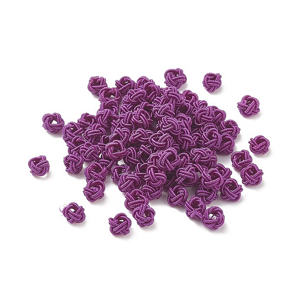 PandaHall 100Pcs Nylon Cord Woven Beads, Round, Purple, 7x6.5x4.5mm, Hole: 3mm Nylon Round Purple
PandaHall 100Pcs Nylon Cord Woven Beads, Round, Purple, 7x6.5x4.5mm, Hole: 3mm Nylon Round Purple