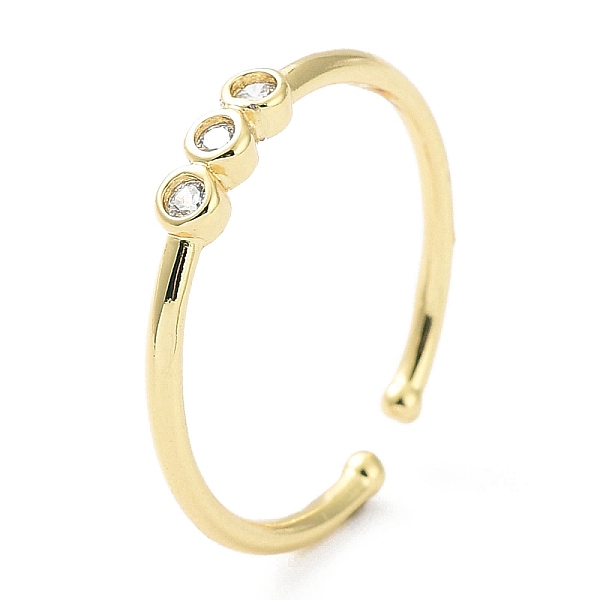 PandaHall Rack Plating Brass Micro Pave Clear Cubic Zirconia Cuff Rings, Flat Round Open Ring for Women, Long-Lasting Plated, Golden, US...
PandaHall Rack Plating Brass Micro Pave Clear Cubic Zirconia Cuff Rings, Flat Round Open Ring for Women, Long-Lasting Plated, Golden, US...