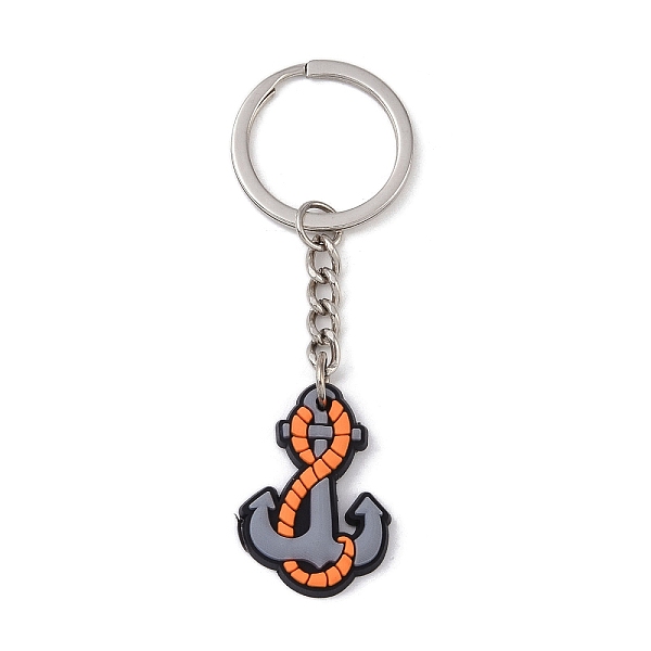 PandaHall Cartoon PVC Pendant Keychain, with Iron Keychain Findings, Anchor & Helm, 8.6cm Plastic Anchor & Helm
PandaHall Cartoon PVC Pendant Keychain, with Iron Keychain Findings, Anchor & Helm, 8.6cm Plastic Anchor & Helm