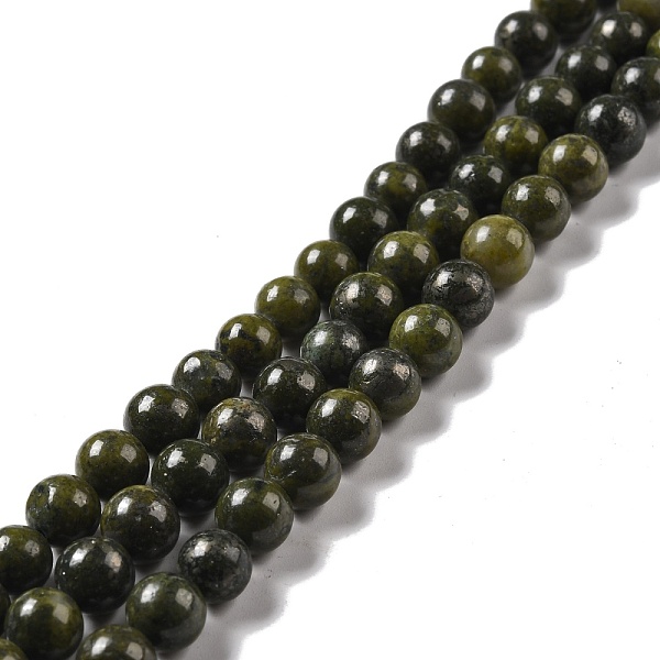PandaHall Natural Epidote Beads Strands, Round, 6.5~6.8mm, Hole: 1.1mm, about 60pcs/strand, 15.35''(39cm) Epidote Round
PandaHall Natural Epidote Beads Strands, Round, 6.5~6.8mm, Hole: 1.1mm, about 60pcs/strand, 15.35''(39cm) Epidote Round