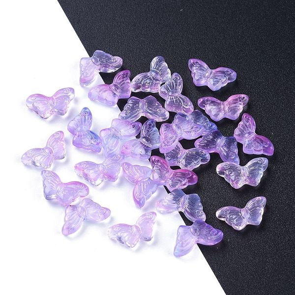 PandaHall Electroplate Transparent Glass Beads, Butterfly, Violet, 14.5x8x3.5mm, Hole: 0.8mm Glass Butterfly Purple
PandaHall Electroplate Transparent Glass Beads, Butterfly, Violet, 14.5x8x3.5mm, Hole: 0.8mm Glass Butterfly Purple