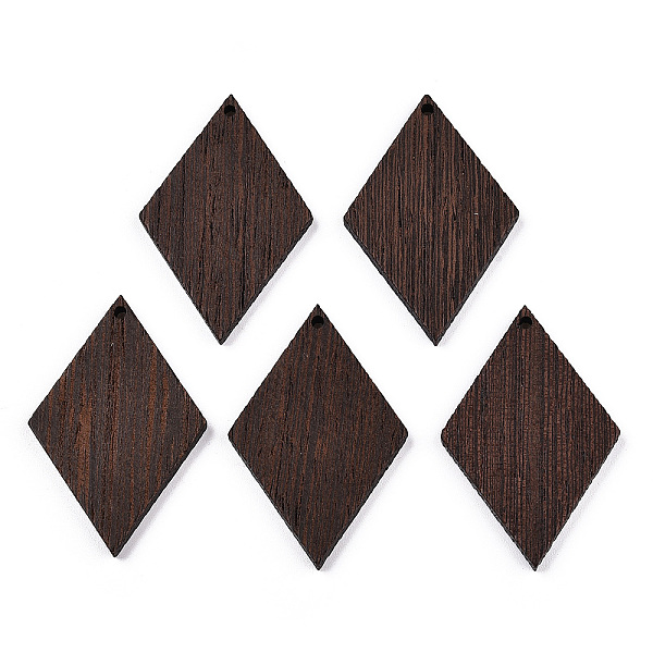 PandaHall Natural Wenge Wood Pendants, Undyed, Rhombus Charms, Coconut Brown, 47.5x31.5x3.5mm, Hole: 2mm Wood Rhombus
PandaHall Natural Wenge Wood Pendants, Undyed, Rhombus Charms, Coconut Brown, 47.5x31.5x3.5mm, Hole: 2mm Wood Rhombus