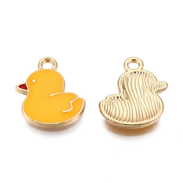 PandaHall Alloy Pendants, with Enamel, Cadmium Free & Lead Free, Light Gold, Chick, Gold, 16.5x14x2mm, Hole: 2mm Alloy+Enamel Other Animal...
PandaHall Alloy Pendants, with Enamel, Cadmium Free & Lead Free, Light Gold, Chick, Gold, 16.5x14x2mm, Hole: 2mm Alloy+Enamel Other Animal...