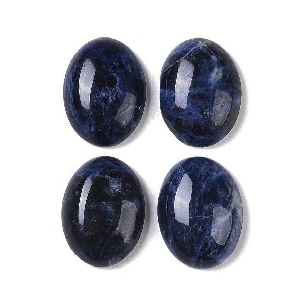 PandaHall Natural Sodalite Cabochons, Oval, 20~20.8x15~15.5x5.8~6.5mm Sodalite Oval
PandaHall Natural Sodalite Cabochons, Oval, 20~20.8x15~15.5x5.8~6.5mm Sodalite Oval