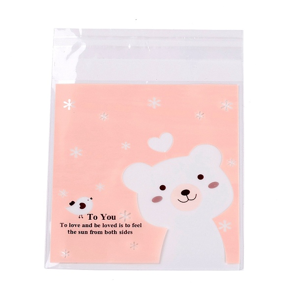 PandaHall Rectangle OPP Self-Adhesive Cookie Bags, for Baking Packing Bags, Bear Pattern, 13x9.9x0.01cm, about 95~100pcs/bag Plastic Bear
PandaHall Rectangle OPP Self-Adhesive Cookie Bags, for Baking Packing Bags, Bear Pattern, 13x9.9x0.01cm, about 95~100pcs/bag Plastic Bear