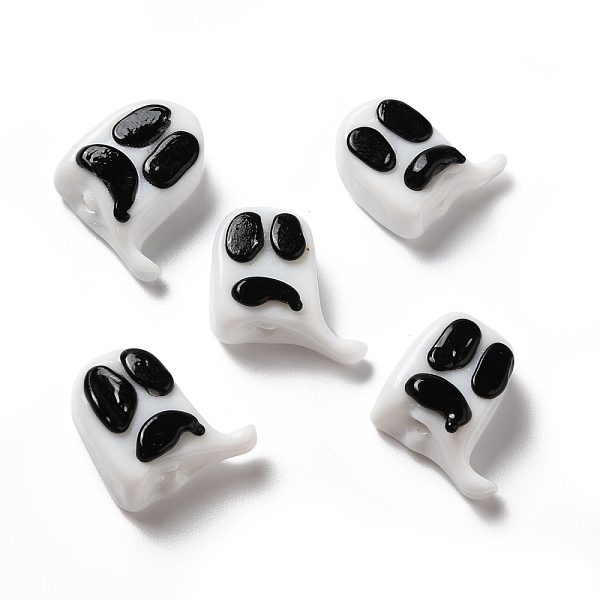 PandaHall Halloween Theme Handmade Lampwork Beads, Ghost, White, 16x18x8mm, Hole: 1.4mm Lampwork Ghost White
PandaHall Halloween Theme Handmade Lampwork Beads, Ghost, White, 16x18x8mm, Hole: 1.4mm Lampwork Ghost White
