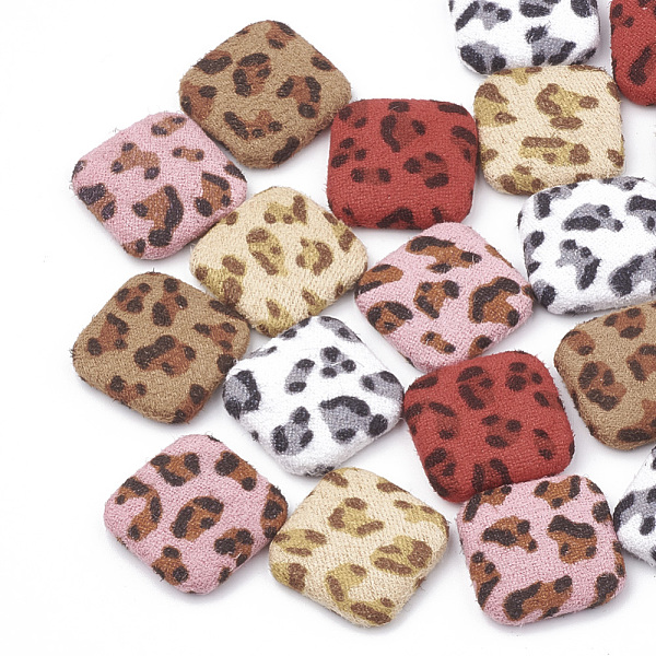 PandaHall Cloth Fabric Covered Cabochons, with Aluminum Bottom, Square, Platinum, Mixed Color, 21~21.5x21~21.5x5mm Cloth Square Multicolor
PandaHall Cloth Fabric Covered Cabochons, with Aluminum Bottom, Square, Platinum, Mixed Color, 21~21.5x21~21.5x5mm Cloth Square Multicolor