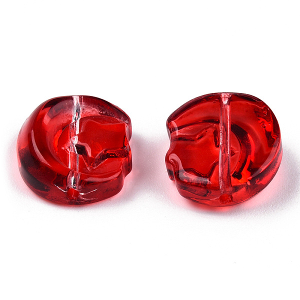 PandaHall Transparent Spray Painted Glass Beads, Moon with Star, Red, 14x12.5x5mm, Hole: 1mm Glass Moon Red
PandaHall Transparent Spray Painted Glass Beads, Moon with Star, Red, 14x12.5x5mm, Hole: 1mm Glass Moon Red
