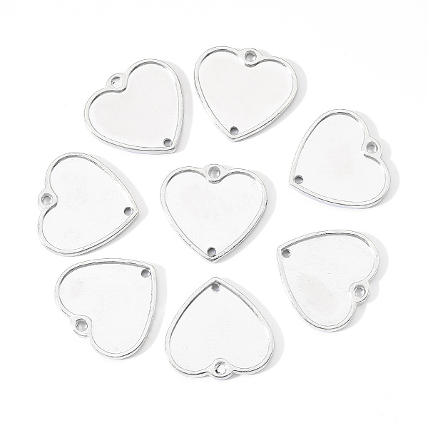 PandaHall Alloy Links Connectors, Heart, Cadmium Free & Nickel Free & Lead Free, Platinum, 20.5x22x2mm, Hole: 1.5 & 1.8mm Alloy Heart
PandaHall Alloy Links Connectors, Heart, Cadmium Free & Nickel Free & Lead Free, Platinum, 20.5x22x2mm, Hole: 1.5 & 1.8mm Alloy Heart