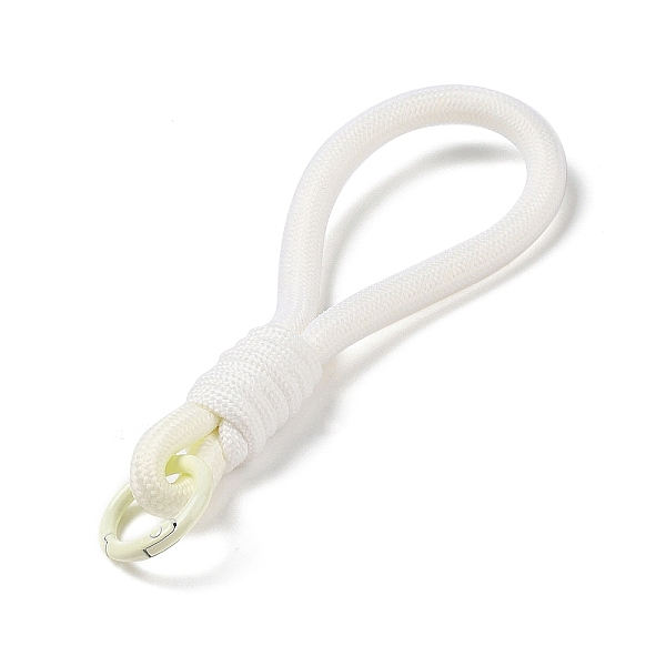 PandaHall Braided Nylon Strap, Alloy Clasp for Key Chain Bag Phone Lanyard, White, 155mm Nylon White
PandaHall Braided Nylon Strap, Alloy Clasp for Key Chain Bag Phone Lanyard, White, 155mm Nylon White