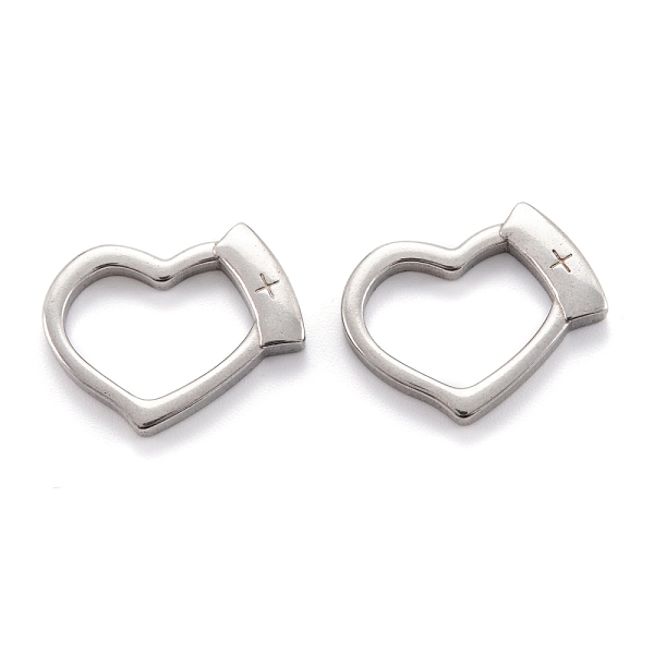 PandaHall 304 Stainless Steel Linking Rings, Heart, Stainless Steel Color, 19.5x25x3mm 304 Stainless Steel Heart
PandaHall 304 Stainless Steel Linking Rings, Heart, Stainless Steel Color, 19.5x25x3mm 304 Stainless Steel Heart
