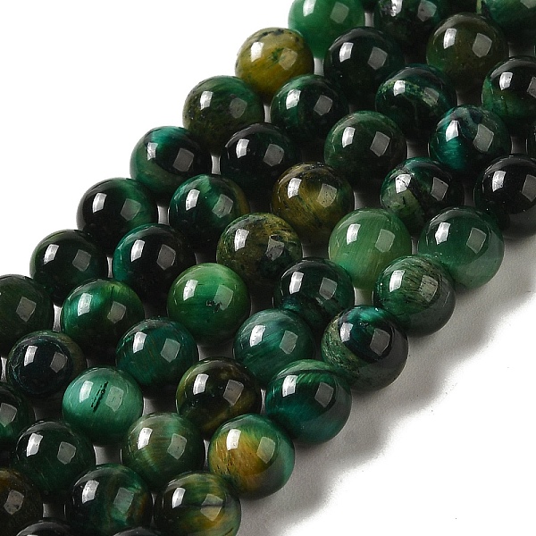 PandaHall Dyed Natural Tiger Eye Beads Strands, Round, Dark Green, 6mm, Hole: 1.2mm, about 60~61pcs/strand, 14.84~15.08 inch(37.7~38.3cm)...
PandaHall Dyed Natural Tiger Eye Beads Strands, Round, Dark Green, 6mm, Hole: 1.2mm, about 60~61pcs/strand, 14.84~15.08 inch(37.7~38.3cm)...