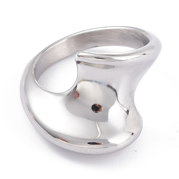 PandaHall Unisex 304 Stainless Steel Finger Rings, Stainless Steel Color, Size 7, 3.5~16.5mm , Inner Diameter: 17.3mm, 304 Stainless Steel
PandaHall Unisex 304 Stainless Steel Finger Rings, Stainless Steel Color, Size 7, 3.5~16.5mm , Inner Diameter: 17.3mm, 304 Stainless Steel