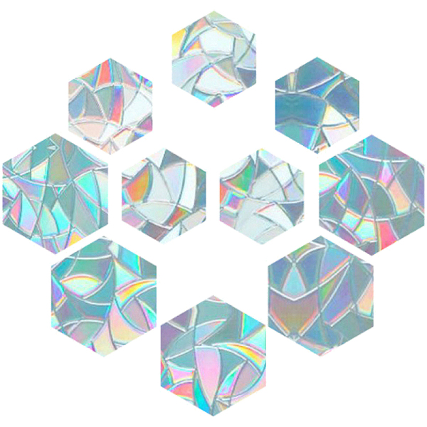 PandaHall Rainbow Prism Paster, Window Sticker Decorations, Hexagon, Colorful, 10x12cm, 13x15cm, 10pcs/set Plastic Hexagon
PandaHall Rainbow Prism Paster, Window Sticker Decorations, Hexagon, Colorful, 10x12cm, 13x15cm, 10pcs/set Plastic Hexagon