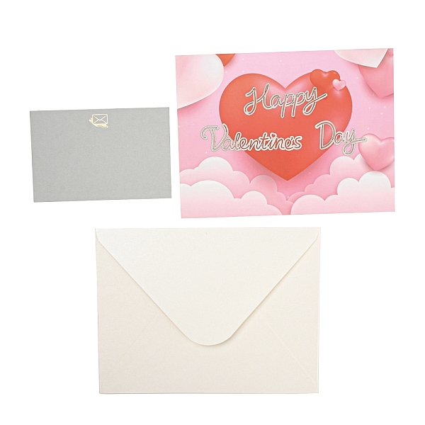 PandaHall Rectangle 3D Pop Up Paper Greeting Card, with Paper Card and Envelope, Valentine's Day Wedding Birthday Invitation Card, Heart..., Pink
PandaHall Rectangle 3D Pop Up Paper Greeting Card, with Paper Card and Envelope, Valentine's Day Wedding Birthday Invitation Card, Heart..., Pink