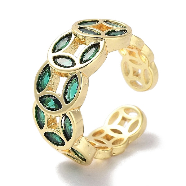 PandaHall Brass Micro Pave Cubic Zirconia Cuff Rings, Long-Lasting Plated, Coin, Golden, Inner Diameter: 16.8mm Brass+Cubic Zirconia Others..., Green
PandaHall Brass Micro Pave Cubic Zirconia Cuff Rings, Long-Lasting Plated, Coin, Golden, Inner Diameter: 16.8mm Brass+Cubic Zirconia Others..., Green