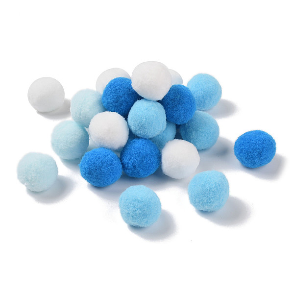 PandaHall Polyester Ball Decoration, Pom Pom Ball, For DIY Craft, Light Sky Blue, 2.6~3cm, about 120pcs/set Polyester Round
PandaHall Polyester Ball Decoration, Pom Pom Ball, For DIY Craft, Light Sky Blue, 2.6~3cm, about 120pcs/set Polyester Round