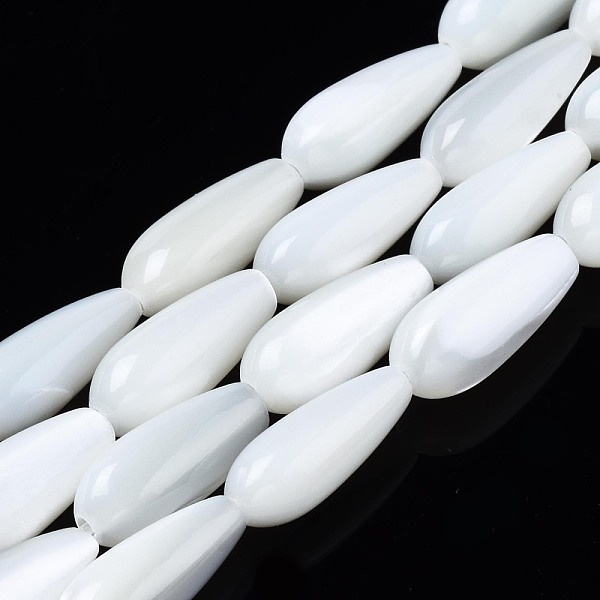 PandaHall Natural Trochid Shell/Trochus Shell Beads Strands, Bleach, Teardrop, White, 11.5x5mm, Hole: 0.8mm, about 36pcs/strand, 15.94 inch...
PandaHall Natural Trochid Shell/Trochus Shell Beads Strands, Bleach, Teardrop, White, 11.5x5mm, Hole: 0.8mm, about 36pcs/strand, 15.94 inch...