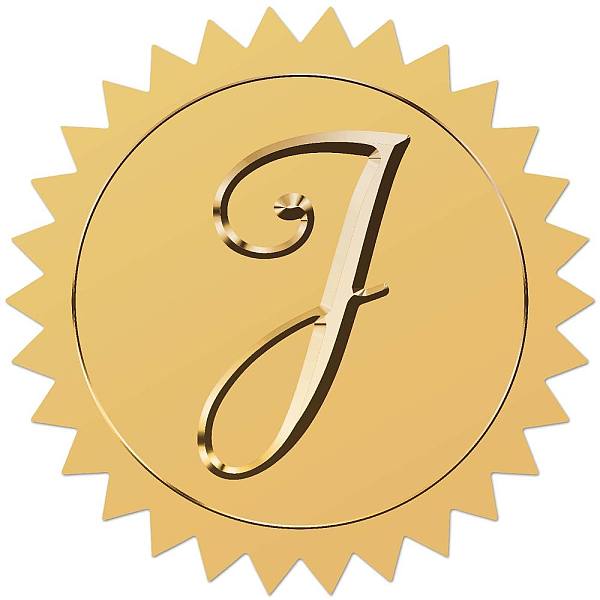 PandaHall Self Adhesive Gold Foil Embossed Stickers, Medal Decoration Sticker, Letter J, 5x5cm Metal Letter J
PandaHall Self Adhesive Gold Foil Embossed Stickers, Medal Decoration Sticker, Letter J, 5x5cm Metal Letter J