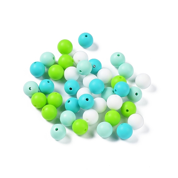 PandaHall Round Food Grade Eco-Friendly Silicone Focal Beads, Chewing Beads For Teethers, DIY Nursing Necklaces Making, Lawn Green, 12mm...
PandaHall Round Food Grade Eco-Friendly Silicone Focal Beads, Chewing Beads For Teethers, DIY Nursing Necklaces Making, Lawn Green, 12mm...