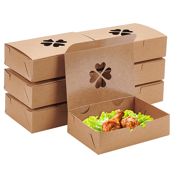 PandaHall BENECREAT 30Pack Kraft Take Out Boxes, Light Brown Clover Pattern Paper Storage to Go Packaging for Restaurant, Delivery and Party..., Orange
PandaHall BENECREAT 30Pack Kraft Take Out Boxes, Light Brown Clover Pattern Paper Storage to Go Packaging for Restaurant, Delivery and Party..., Orange