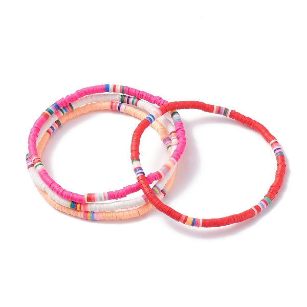PandaHall 4Pcs 4 Color Handmade Polymer Clay Heishi Beads Stretch Anklets Set for Women, Red, Inner Diameter: 2-7/8 inch(7.3cm) Polymer Clay...
PandaHall 4Pcs 4 Color Handmade Polymer Clay Heishi Beads Stretch Anklets Set for Women, Red, Inner Diameter: 2-7/8 inch(7.3cm) Polymer Clay...