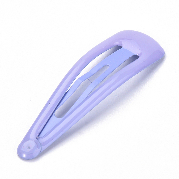 PandaHall Spray Painted Iron Snap Hair Clips, with Enamel, Lilac, 46.5x13mm Iron Purple
PandaHall Spray Painted Iron Snap Hair Clips, with Enamel, Lilac, 46.5x13mm Iron Purple
