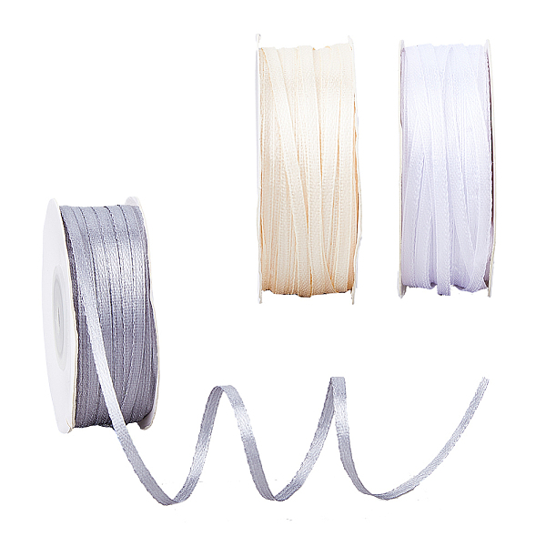 PandaHall SUPERFINDINGS 3 Rolls 3 Colors Polyester Ribbons, Garment Accessories, Mixed Color, 1/8 inch(3mm), about 99.52 Yards(91m)/Roll, 1..., Multicolor
PandaHall SUPERFINDINGS 3 Rolls 3 Colors Polyester Ribbons, Garment Accessories, Mixed Color, 1/8 inch(3mm), about 99.52 Yards(91m)/Roll, 1..., Multicolor
