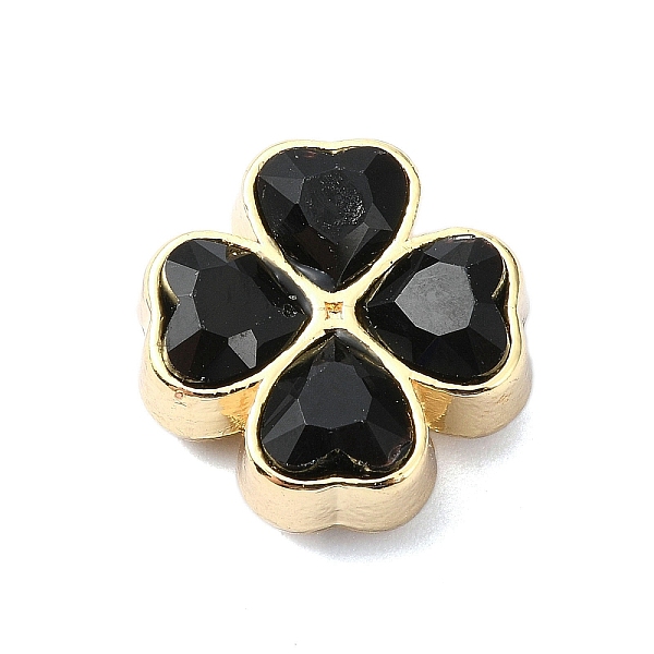 PandaHall Rack Plating Alloy Beads, with Glass, Clover, Black, 16x16x7mm, Hole: 1.6mm Alloy+Glass Clover Black
PandaHall Rack Plating Alloy Beads, with Glass, Clover, Black, 16x16x7mm, Hole: 1.6mm Alloy+Glass Clover Black
