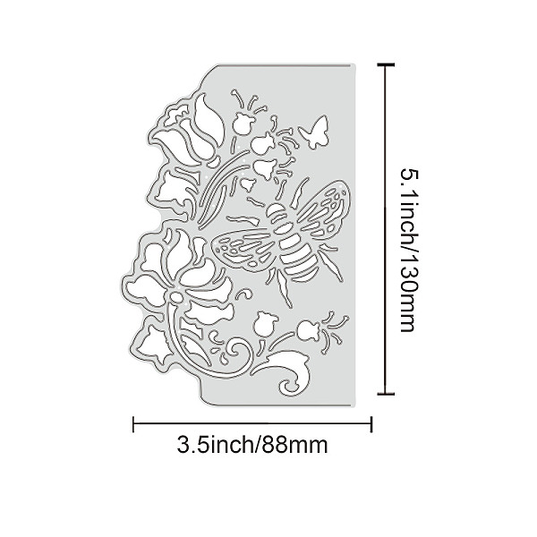 PandaHall Carbon Steel Cutting Dies Stencils, for DIY Scrapbooking/Photo Album, Decorative Embossing DIY Paper Card, Floral Pattern...
PandaHall Carbon Steel Cutting Dies Stencils, for DIY Scrapbooking/Photo Album, Decorative Embossing DIY Paper Card, Floral Pattern...