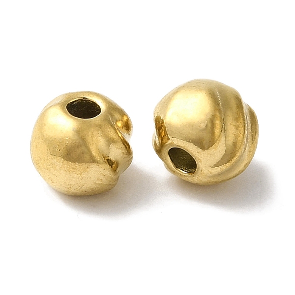 PandaHall 304 Stainless Steel Beads, Round, Golden, 6x5mm, Hole: 1.6mm 304 Stainless Steel Round
PandaHall 304 Stainless Steel Beads, Round, Golden, 6x5mm, Hole: 1.6mm 304 Stainless Steel Round