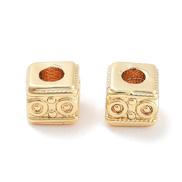 PandaHall Brass Beads, Cube, Real 18K Gold Plated, 3x3.5x3.5mm, Hole: 1.5mm Brass Square
PandaHall Brass Beads, Cube, Real 18K Gold Plated, 3x3.5x3.5mm, Hole: 1.5mm Brass Square