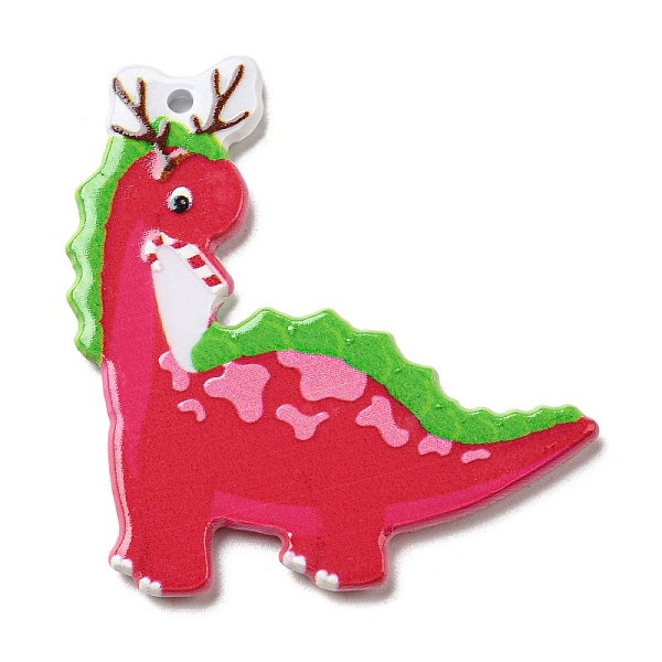 PandaHall Christmas Theme Acrylic Pendants, Animal Style, Dinosaur, 43.5x36x2.5mm, Hole: 1.8mm Acrylic Dinosaur
PandaHall Christmas Theme Acrylic Pendants, Animal Style, Dinosaur, 43.5x36x2.5mm, Hole: 1.8mm Acrylic Dinosaur