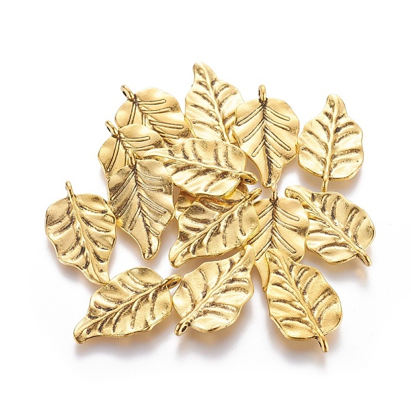 PandaHall Tibetan Style Alloy Pendants, Lead Free and Cadmium Free, Leaf, Antique Golden, 32x18x2mm, hole: 2mm, Lead Free and Cadmium Free...
PandaHall Tibetan Style Alloy Pendants, Lead Free and Cadmium Free, Leaf, Antique Golden, 32x18x2mm, hole: 2mm, Lead Free and Cadmium Free...
