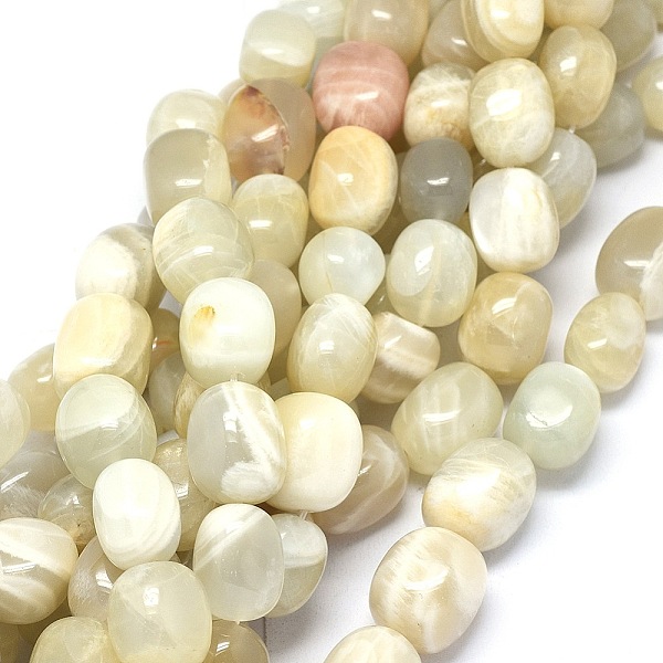PandaHall Natural White Moonstone Beads Strands, Oval, 15~18x11~15mm, Hole: 1.2mm, about 23~24pcs/strand, 15.3 inch~15.9 inch White...
PandaHall Natural White Moonstone Beads Strands, Oval, 15~18x11~15mm, Hole: 1.2mm, about 23~24pcs/strand, 15.3 inch~15.9 inch White...