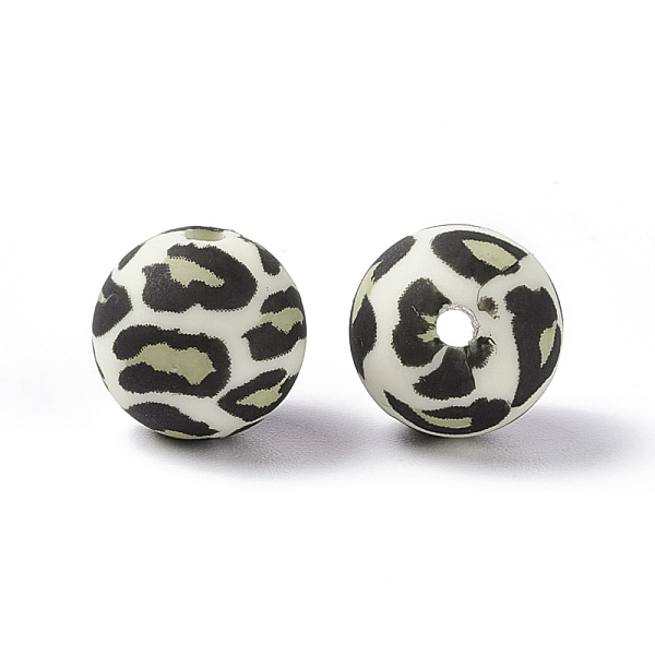 PandaHall Silicone Beads, DIY Nursing Necklaces Making, Chewing Pendants For Teethers, Round with Leopard Print Pattern, Dark Sea Green...
PandaHall Silicone Beads, DIY Nursing Necklaces Making, Chewing Pendants For Teethers, Round with Leopard Print Pattern, Dark Sea Green...