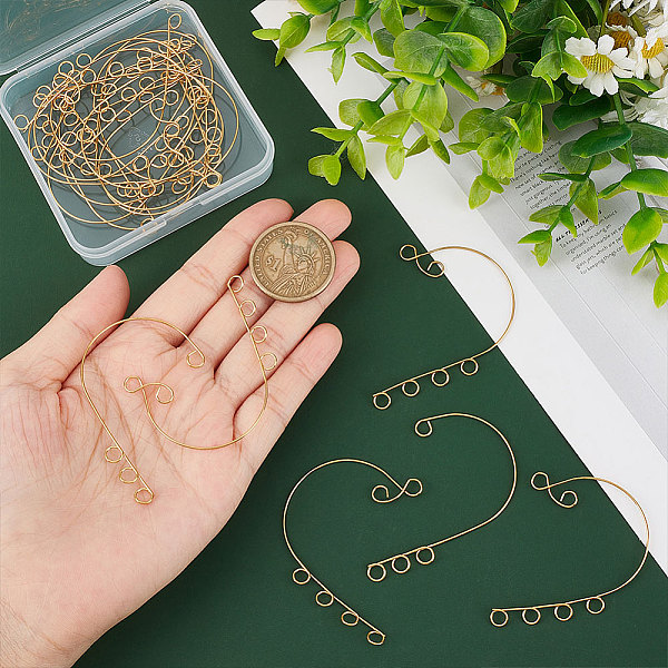 PandaHall UNICRAFTALE 24Pcs 2 Style DIY Ear Cuff 316 Stainless Steel Ear Wrap Earrings Golden DIY Earring Cuff with 4/6 Loops for...
PandaHall UNICRAFTALE 24Pcs 2 Style DIY Ear Cuff 316 Stainless Steel Ear Wrap Earrings Golden DIY Earring Cuff with 4/6 Loops for...