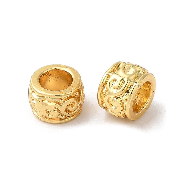 PandaHall Rack Plating Brass Beads, Cadmium Free & Lead Free, Column, Real 18K Gold Plated, 5.5x3.8mm, Hole: 3.1mm Brass Column
PandaHall Rack Plating Brass Beads, Cadmium Free & Lead Free, Column, Real 18K Gold Plated, 5.5x3.8mm, Hole: 3.1mm Brass Column