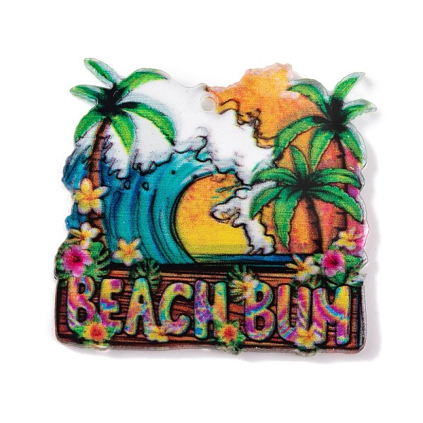 PandaHall Summer Theme Acrylic Pendants, Tree, 32x35x2mm, Hole: 1.7mm Acrylic Tree
PandaHall Summer Theme Acrylic Pendants, Tree, 32x35x2mm, Hole: 1.7mm Acrylic Tree