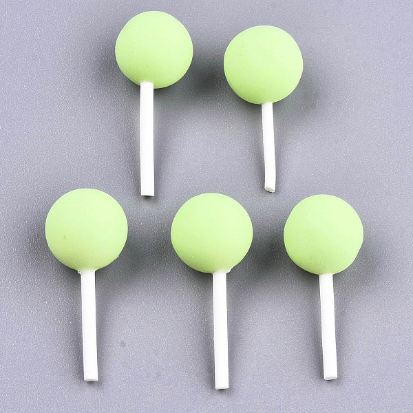PandaHall Handmade Polymer Clay 3D Lollipop Embellishments, for Party DIY Decorations, Green Yellow, 21~26x10.5mm Polymer Clay Food
PandaHall Handmade Polymer Clay 3D Lollipop Embellishments, for Party DIY Decorations, Green Yellow, 21~26x10.5mm Polymer Clay Food