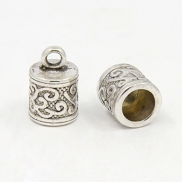 PandaHall Tibetan Style Cord Ends, Column, Cadmium Free & Nickel Free & Lead Free, Antique Silver, 13x8.5x8.5mm, Hole: 2mm Alloy
PandaHall Tibetan Style Cord Ends, Column, Cadmium Free & Nickel Free & Lead Free, Antique Silver, 13x8.5x8.5mm, Hole: 2mm Alloy