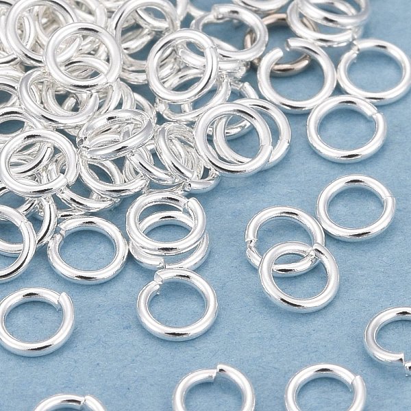 PandaHall Rack Plating Brass Jump Rings, Open Jump Rings, Long-Lasting Plated, 925 Sterling Silver Plated, 3.5x0.6mm, Inner Diameter: 2.2mm...
PandaHall Rack Plating Brass Jump Rings, Open Jump Rings, Long-Lasting Plated, 925 Sterling Silver Plated, 3.5x0.6mm, Inner Diameter: 2.2mm...