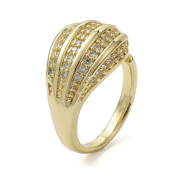 PandaHall Rack Plating Brass Micro Pave Cubic Zirconia Open Cuff Rings, Teardrop, Real 18K Gold Plated, US Size 7 1/2(17.7mm) Brass+Cubic..., Clear
PandaHall Rack Plating Brass Micro Pave Cubic Zirconia Open Cuff Rings, Teardrop, Real 18K Gold Plated, US Size 7 1/2(17.7mm) Brass+Cubic..., Clear