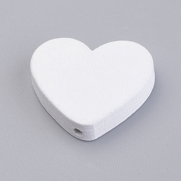PandaHall Natural Wood Beads, Dyed, Heart, White, 21x23.5x5mm, Hole: 2mm, about 590pcs/500g Wood Heart White
PandaHall Natural Wood Beads, Dyed, Heart, White, 21x23.5x5mm, Hole: 2mm, about 590pcs/500g Wood Heart White