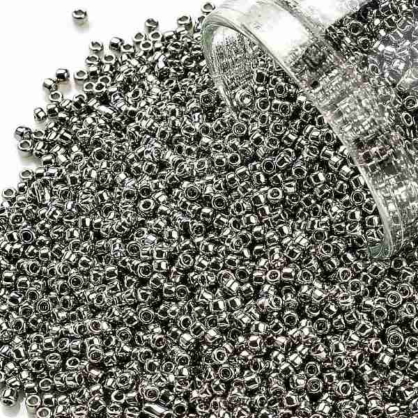 PandaHall TOHO Round Seed Beads, Japanese Seed Beads, (713) Olympic Silver Metallic, 15/0, 1.5mm, Hole: 0.7mm, about 3000pcs/bottle...
PandaHall TOHO Round Seed Beads, Japanese Seed Beads, (713) Olympic Silver Metallic, 15/0, 1.5mm, Hole: 0.7mm, about 3000pcs/bottle...